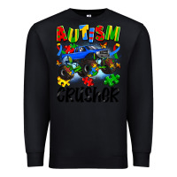 Black autism crusher Premium Sweatshirt - Artiststas