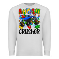 Dove Grey autism crusher Premium Sweatshirt - Artiststas