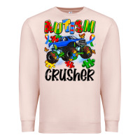 Pale Pink autism crusher Premium Sweatshirt - Artiststas