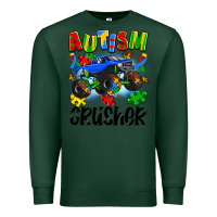 Sports Green autism crusher Premium Sweatshirt - Artiststas
