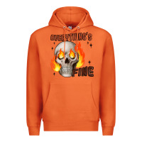 Carrot everythings fine Premium Hoodie - JahusDesignShop