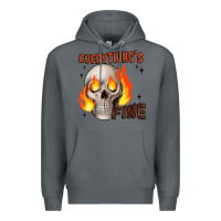 Rock everythings fine Premium Hoodie - JahusDesignShop