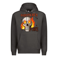 Smoke everythings fine Premium Hoodie - JahusDesignShop