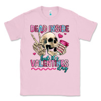 Bubblegum Pink dead inside but it's valentines day Classic Tee - Jasminsmagicworld