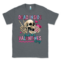 Charcoal Heather dead inside but it's valentines day Classic Tee - Jasminsmagicworld