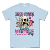 Dusty Blue dead inside but it's valentines day Classic Tee - Jasminsmagicworld