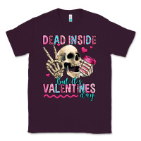 Plum dead inside but it's valentines day Classic Tee - Jasminsmagicworld