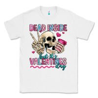 White dead inside but it's valentines day Classic Tee - Jasminsmagicworld