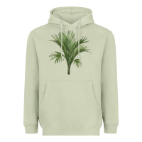 Matcha Botanical Majesty Palm Illustrations Heavyweight Hoodie - LillyAllenDesigns