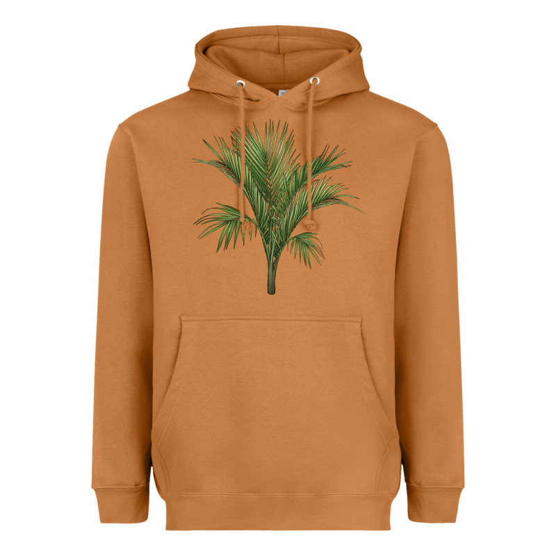 Botanical Majesty Palm Illustrations Heavyweight Hoodie by LillyAllenDesigns | Teevron