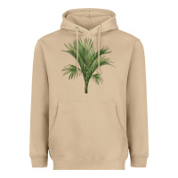 Mushroom Botanical Majesty Palm Illustrations Heavyweight Hoodie - LillyAllenDesigns