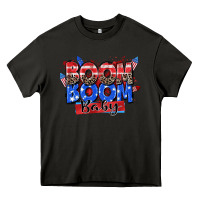 Asphalt boom boom baby Heavy Core Tee - Zillion Design Studio