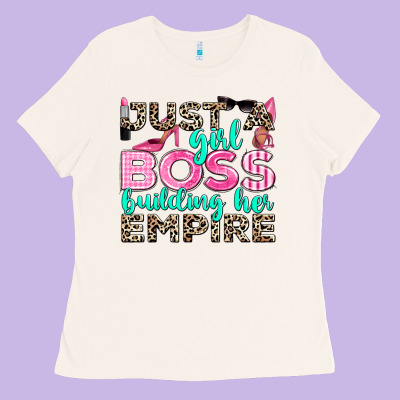 Ladies Tee just a girl boss building her empire