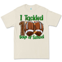 Bone i tackled 100 days of school football Premium Tee - texasbilliewilder