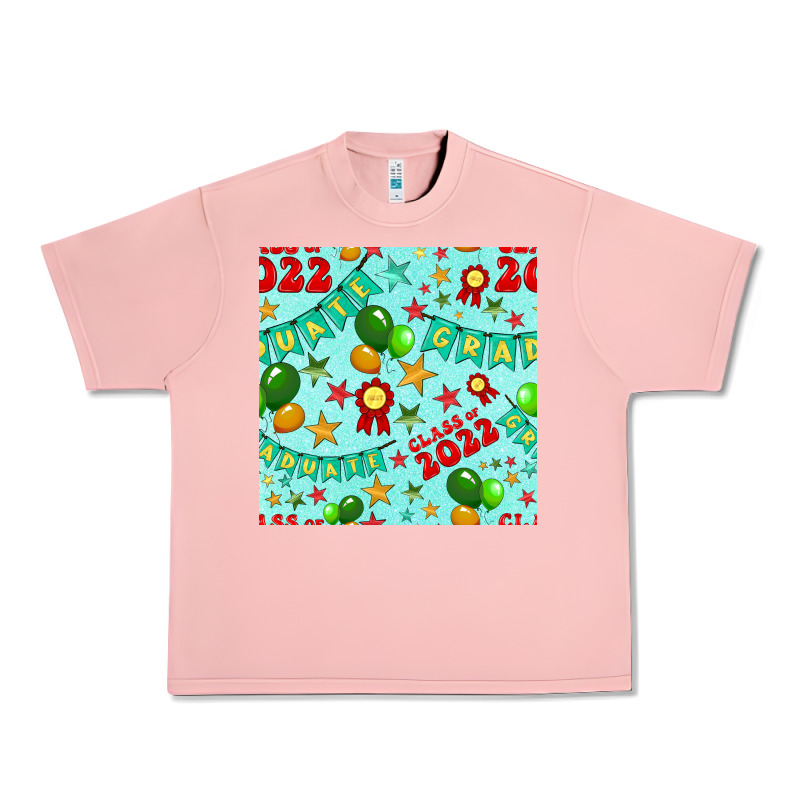 Class Of 2022 Graduation Seamless Pattern Urban Heavy Tee by BundleAndBundleShop | Teevron