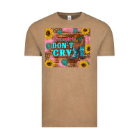 Vintage Coffee cowgirls don't crty boots hat sunflowers tumbler Vintage Tee - Artiststas