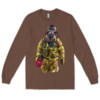 Chestnut Firefighter Long Sleeve Tee - LillyAllenDesigns
