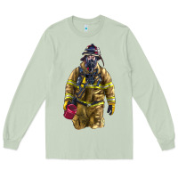 Matcha Firefighter Long Sleeve Tee - LillyAllenDesigns