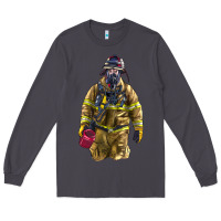 Smoke Firefighter Long Sleeve Tee - LillyAllenDesigns
