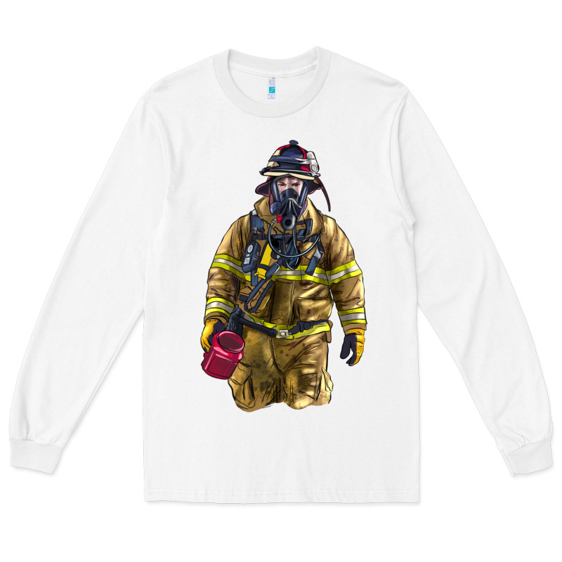 Firefighter Long Sleeve Tee by LillyAllenDesigns | Teevron