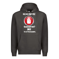Smoke I'm Not In Quarantine I'm A Programmer Premium Hoodie - Bettercallsaul