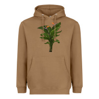 Toasted Coconut the bird of paradise Heavyweight Hoodie - LillyAllenDesigns