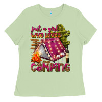 Matcha just a girl who loves camping Ladies Tee - texasbilliewilder