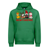 Emerald meowy christmas Urban Hoodie - CowGirlArtShop