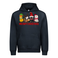 Navy meowy christmas Urban Hoodie - CowGirlArtShop