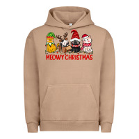Pigment Burro meowy christmas Urban Hoodie - CowGirlArtShop