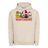 Pigment French Oak meowy christmas Urban Hoodie - CowGirlArtShop