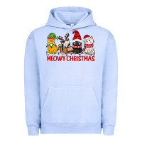 Pigment Grape Ice meowy christmas Urban Hoodie - CowGirlArtShop