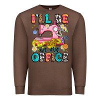 Chestnut i'll be in my office Premium Sweatshirt - Artiststas