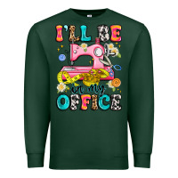 Sports Green i'll be in my office Premium Sweatshirt - Artiststas