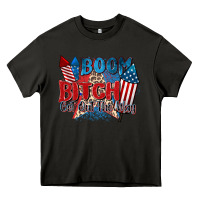 Asphalt boom bitch get out the way Heavy Core Tee - Zillion Design Studio