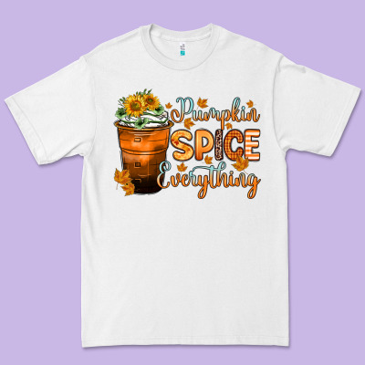 Pumpkin Spice Everything Premium Tee Designed By Zillion Design Studio