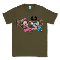Army Green dialysis nurse Classic Tee - NancyCooperArtShop