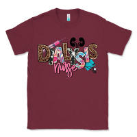 Burgundy dialysis nurse Classic Tee - NancyCooperArtShop