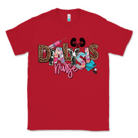Red dialysis nurse Classic Tee - NancyCooperArtShop