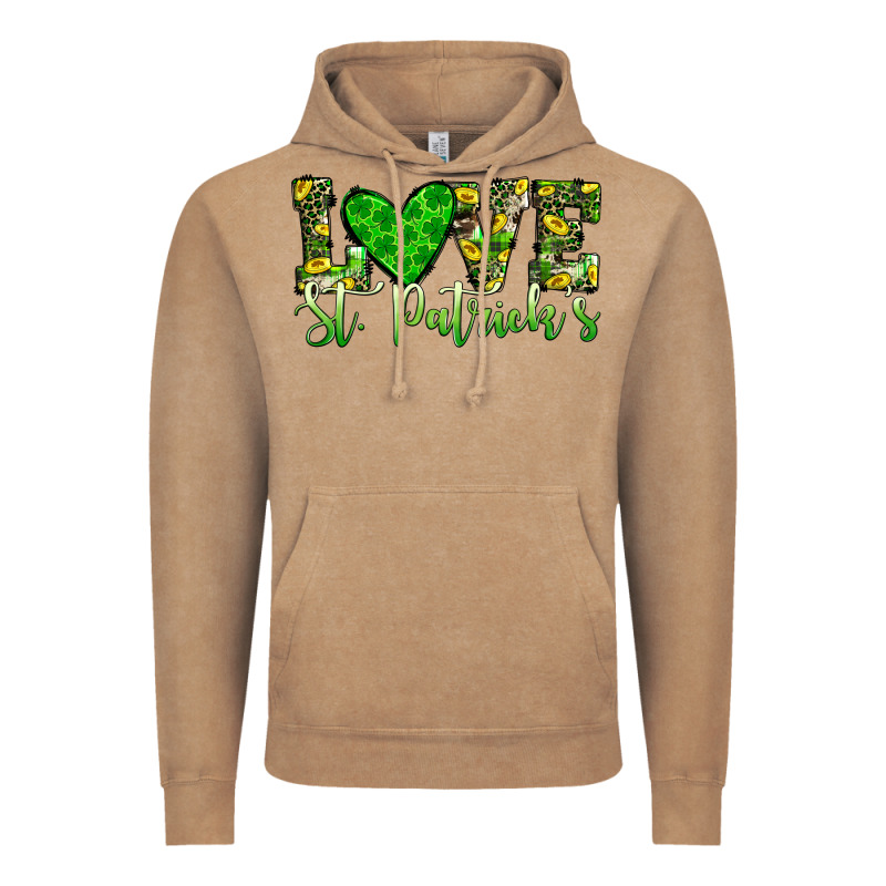 Love St Patrick S Heart Vintage Hoodie by JahusDesignShop | Teevron