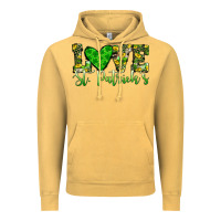 Vintage Mustard love st patrick s heart Vintage Hoodie - JahusDesignShop