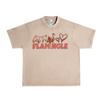 French Oak let's flamingle Urban Heavy Tee - Artiststas