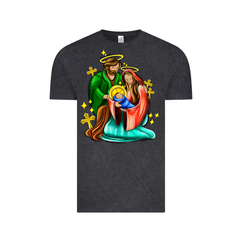 Oh Holy Night  With Cross Ado Vintage Tee by AdoDesignShop | Teevron