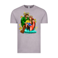 Vintage Zinc oh holy night  with cross ado Vintage Tee - AdoDesignShop