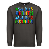 Smoke see the ability not the disability Premium Sweatshirt - Artiststas