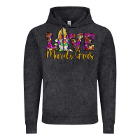 Vintage Black love mardi gras gnome Vintage Hoodie - JahusDesignShop