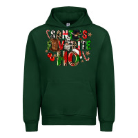 Forest Green santas favorite ho Urban Hoodie - CowGirlArtShop