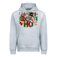 Heather Grey santas favorite ho Urban Hoodie - CowGirlArtShop