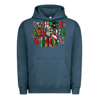 Pigment Midnight Navy santas favorite ho Urban Hoodie - CowGirlArtShop