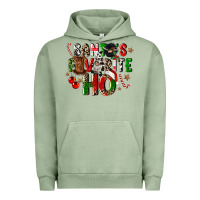 Pigment Oil Green santas favorite ho Urban Hoodie - CowGirlArtShop